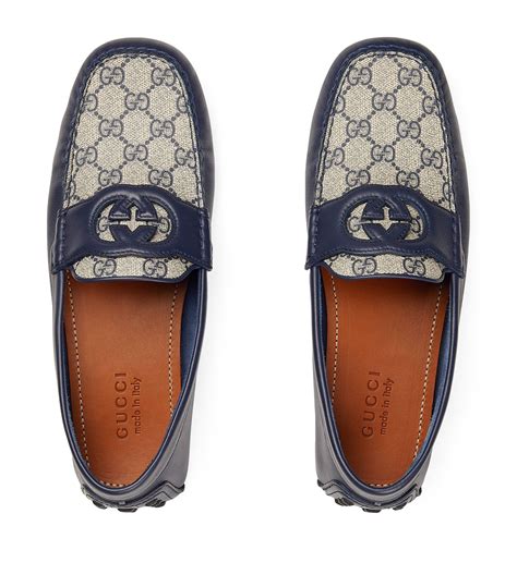 mens gucci fuzzy loafers|Gucci loafers men casual.